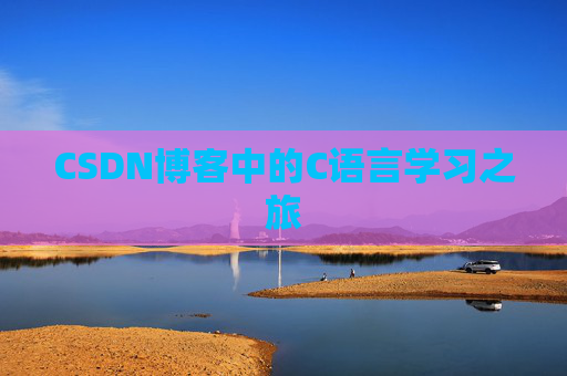 CSDN博客中的C语言学习之旅